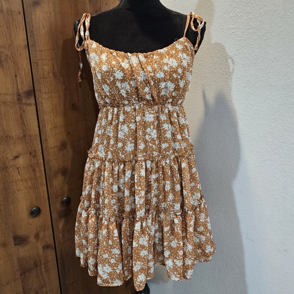 NWT Altar'd State Floral Print Dress - Large